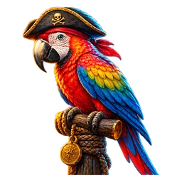 Parrot symbol art