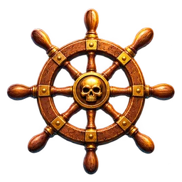 Ship's Wheel symbol art